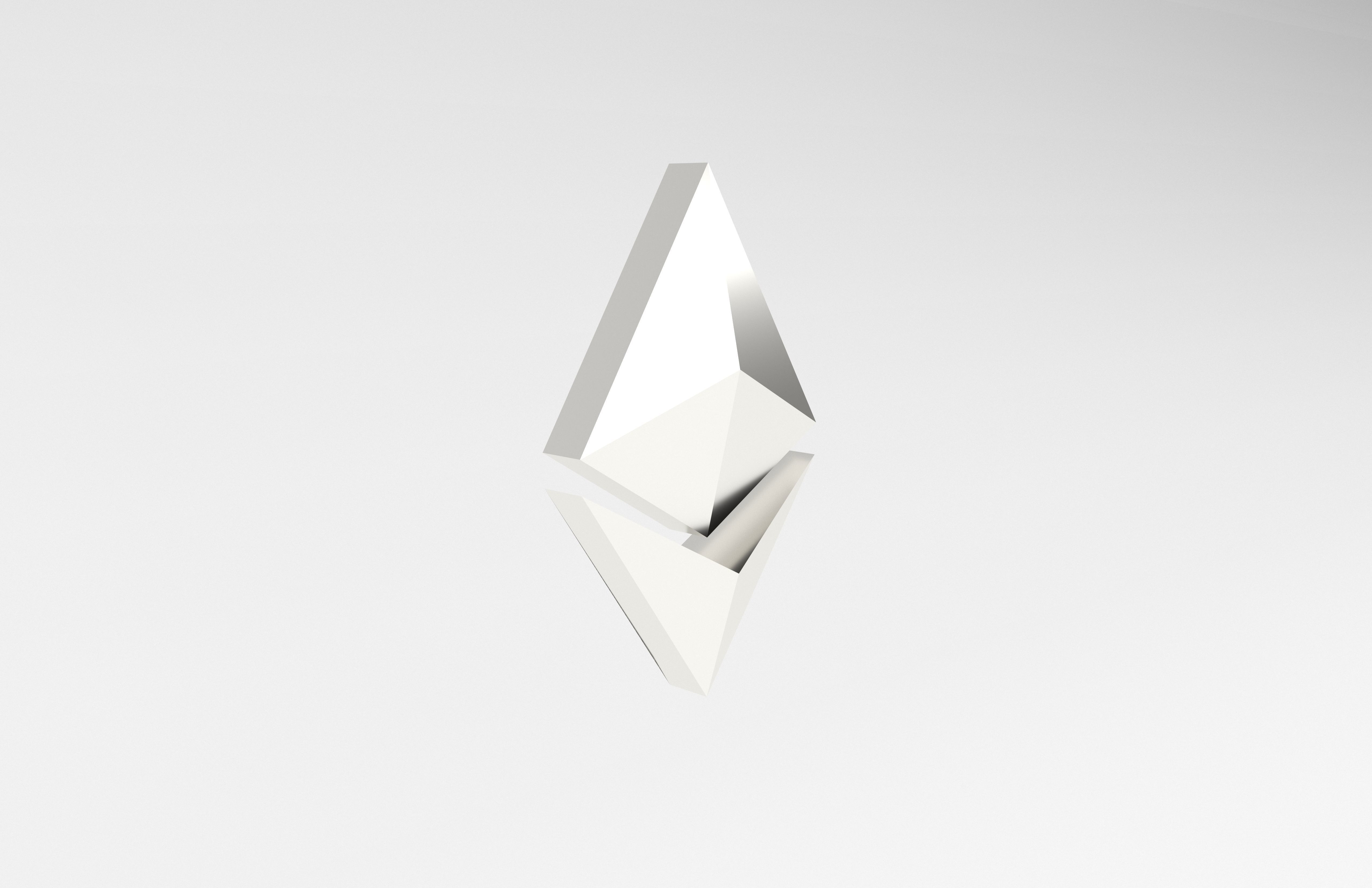 Ethereum v1 010 Low-poly 3D model_3