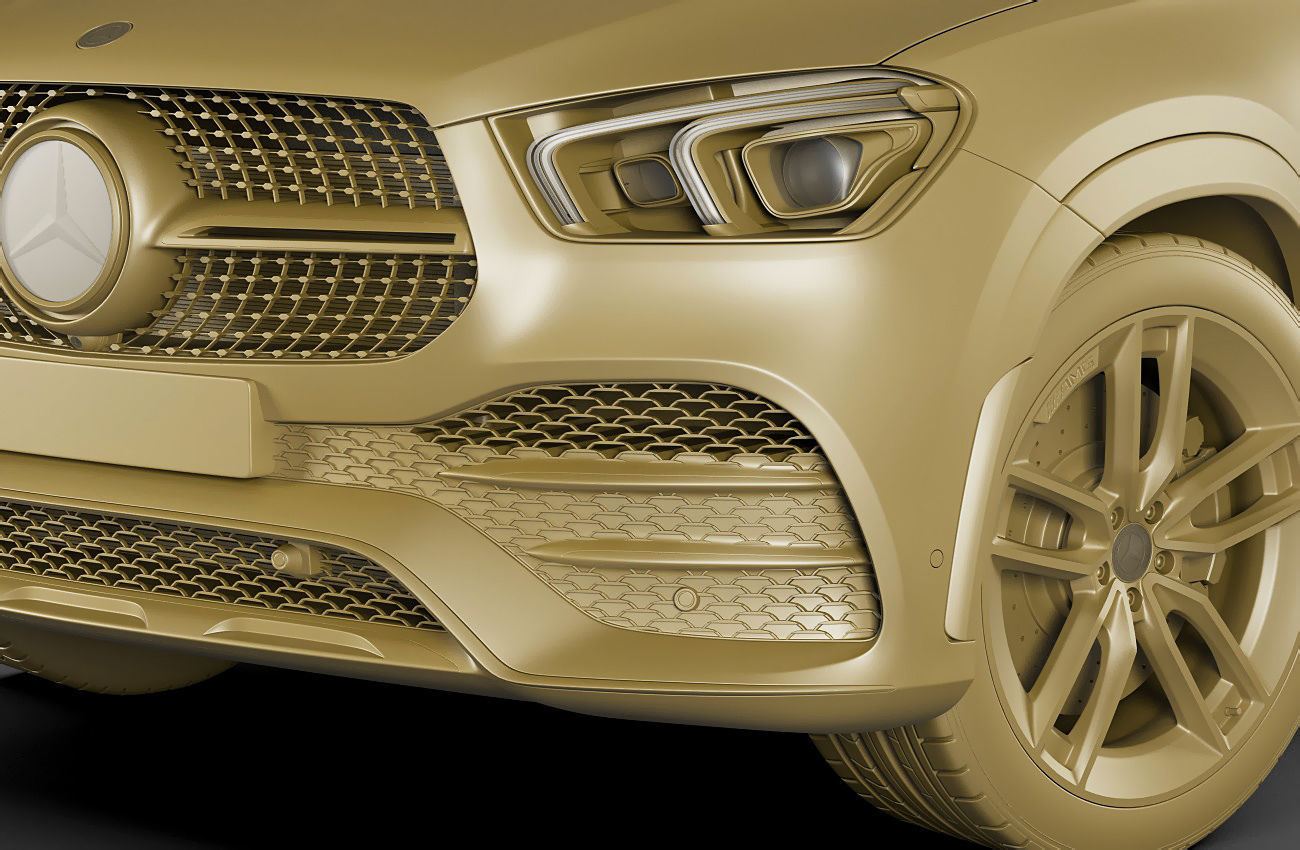 Mercedes-Benz GLE Coupe 2020 3D model_20
