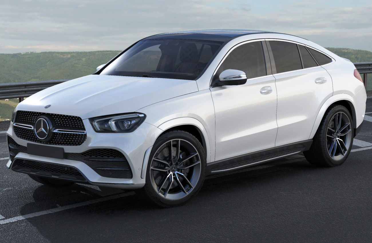Mercedes-Benz GLE Coupe 2020 3D model_16