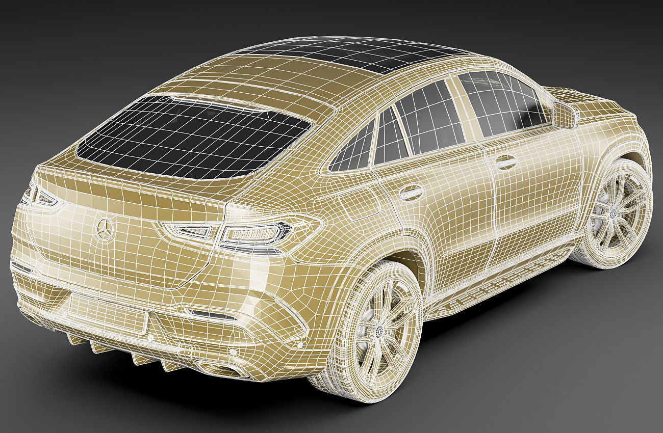 Mercedes-Benz GLE Coupe 2020 3D model_23