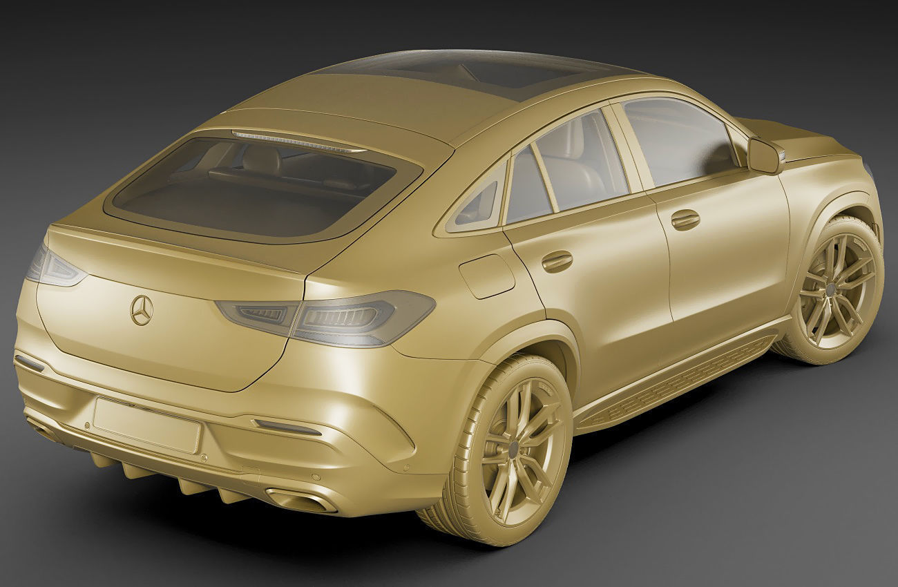 Mercedes-Benz GLE Coupe 2020 3D model_19
