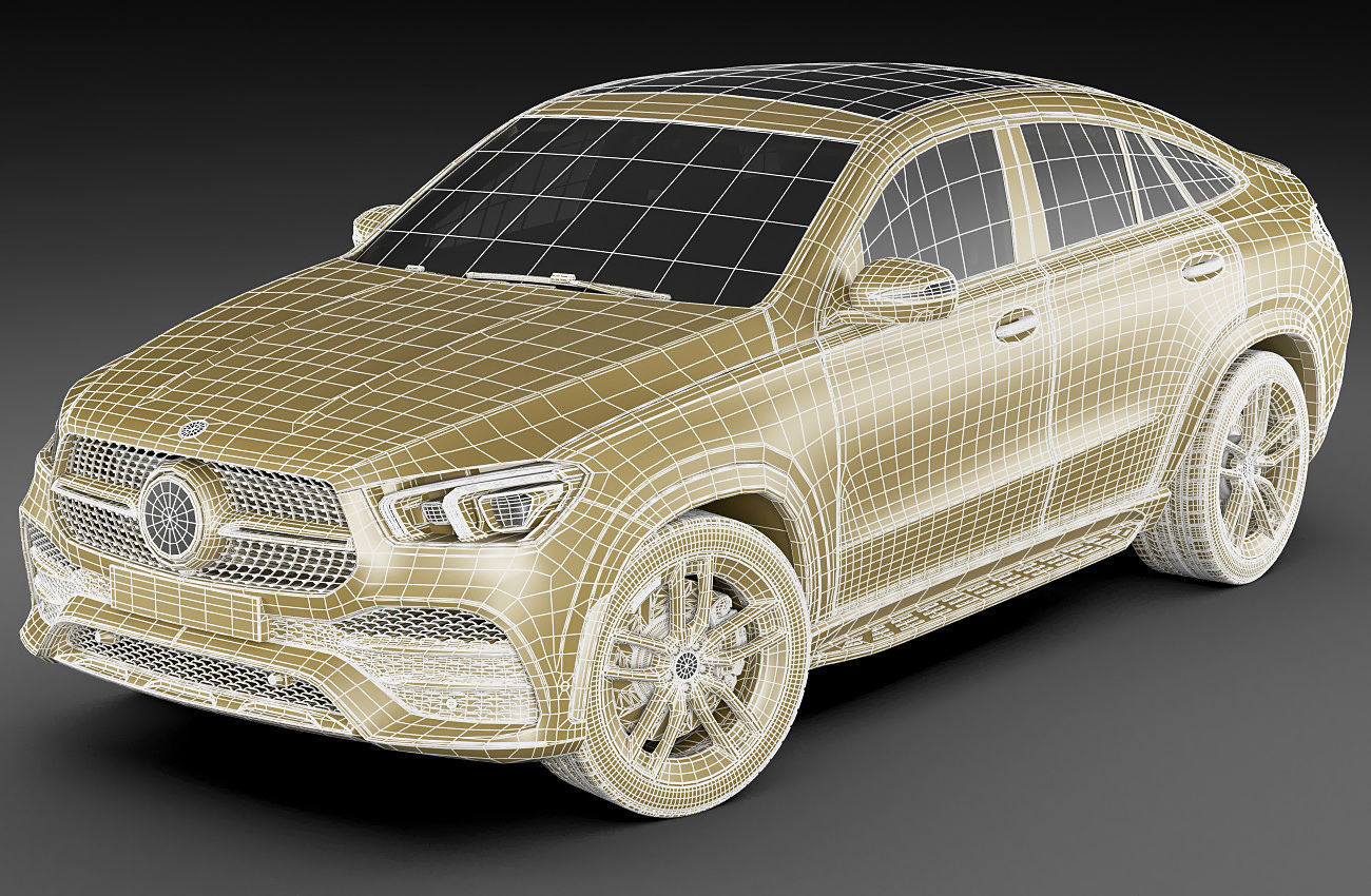Mercedes-Benz GLE Coupe 2020 3D model_22