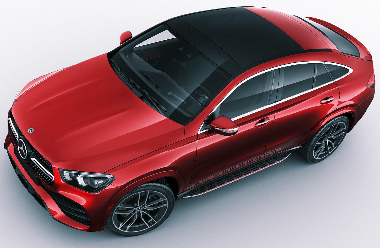Mercedes-Benz GLE Coupe 2020 3D model_7