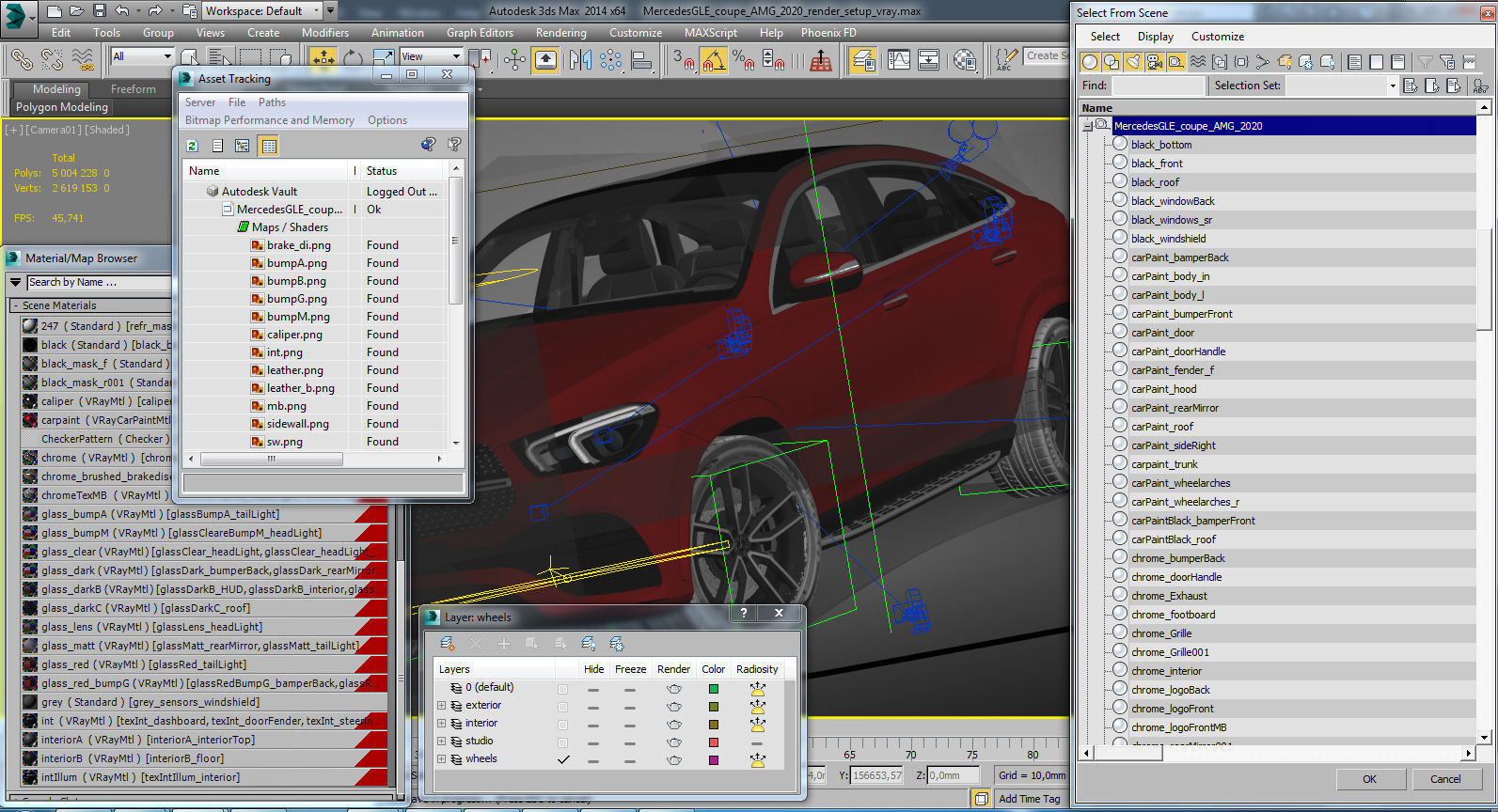 Mercedes-Benz GLE Coupe 2020 3D model_25