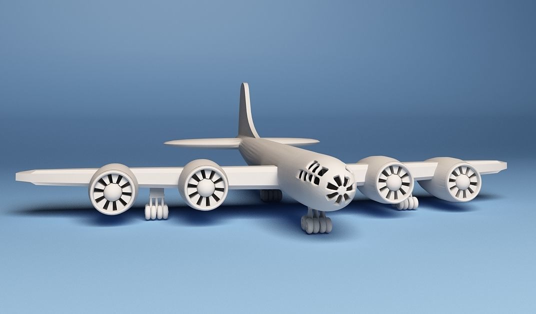 printable Boeing B-29 Superfortress Plane
