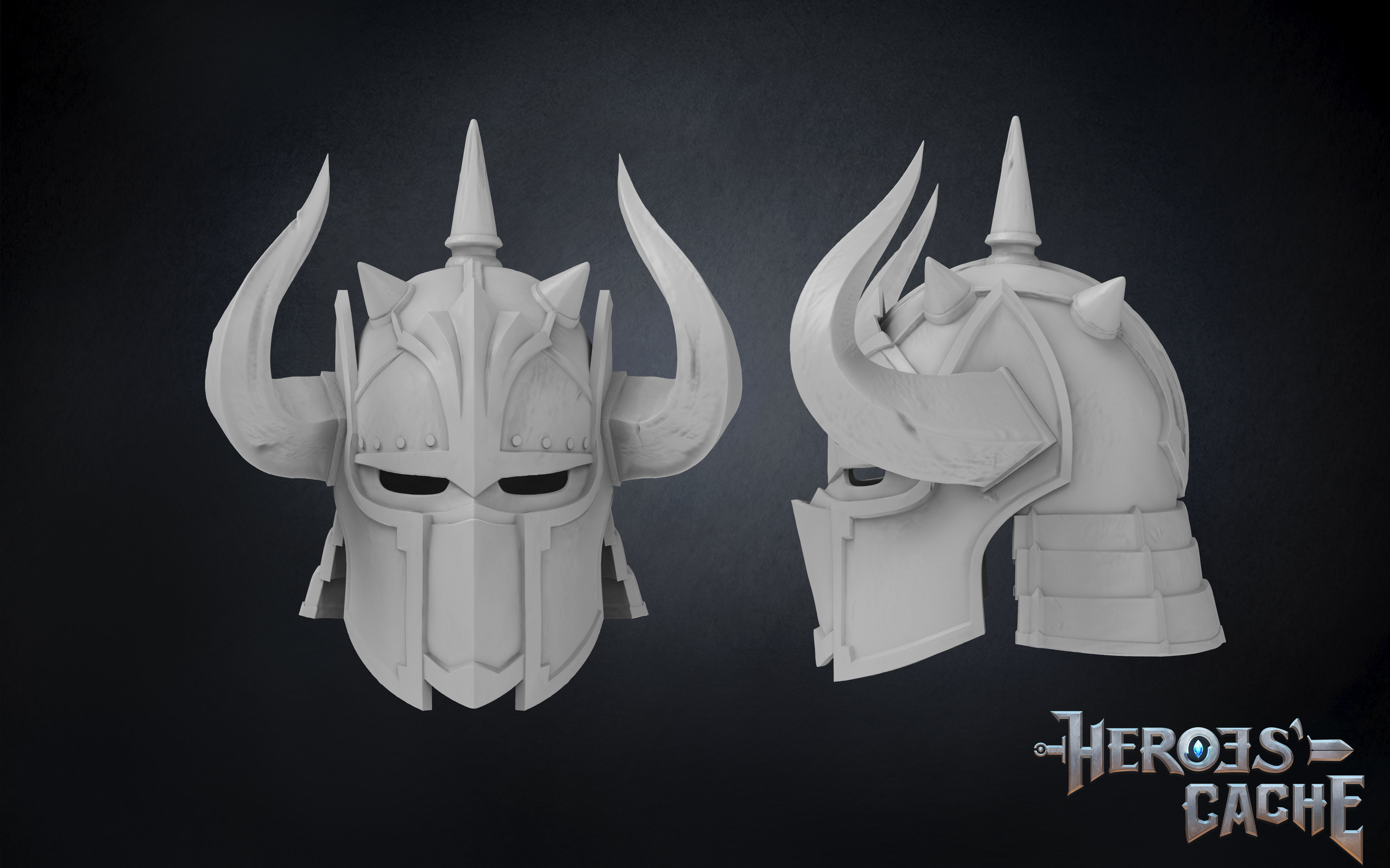 Monster Hunter World - Damascas Beta Helmet 3D print model_5