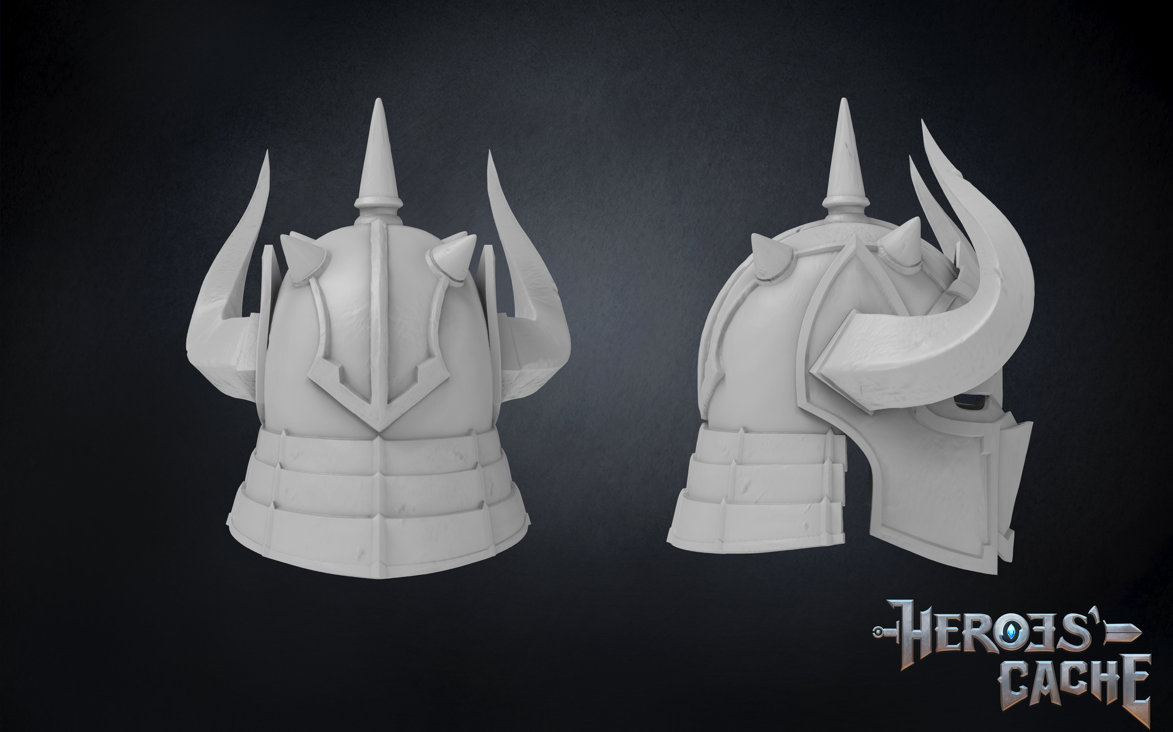 Monster Hunter World - Damascas Beta Helmet 3D print model_6
