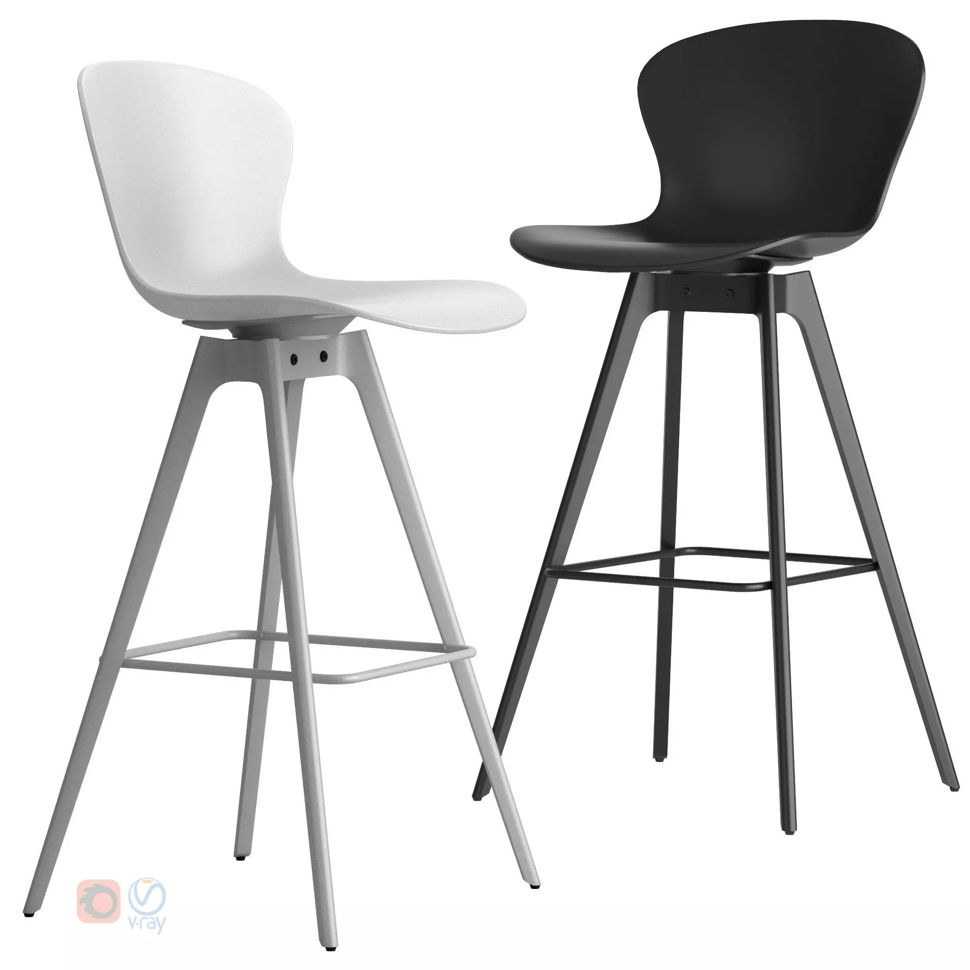 Boconcept - Adelaide barstool 3D model