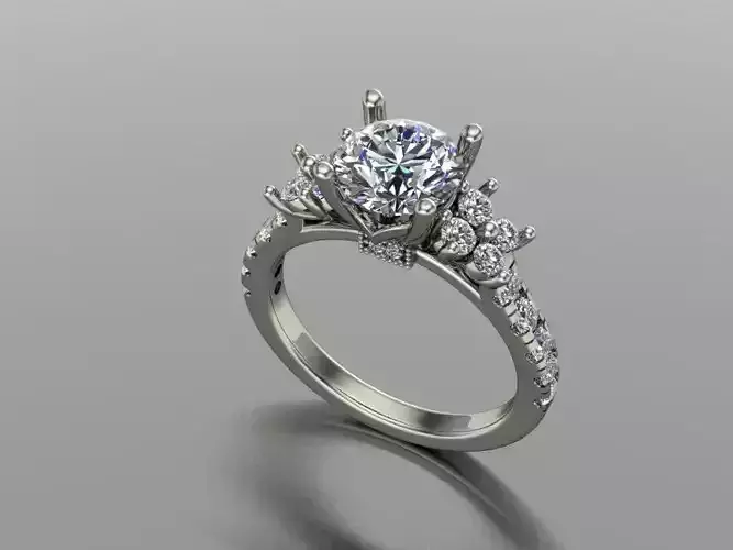 Engagement ring fancy