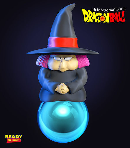 Baba - Dragon Ball Fanart 3D print model