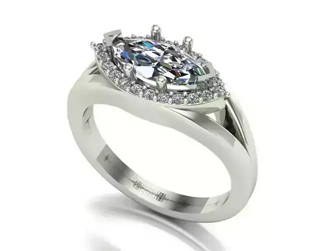 marquise engagement ring