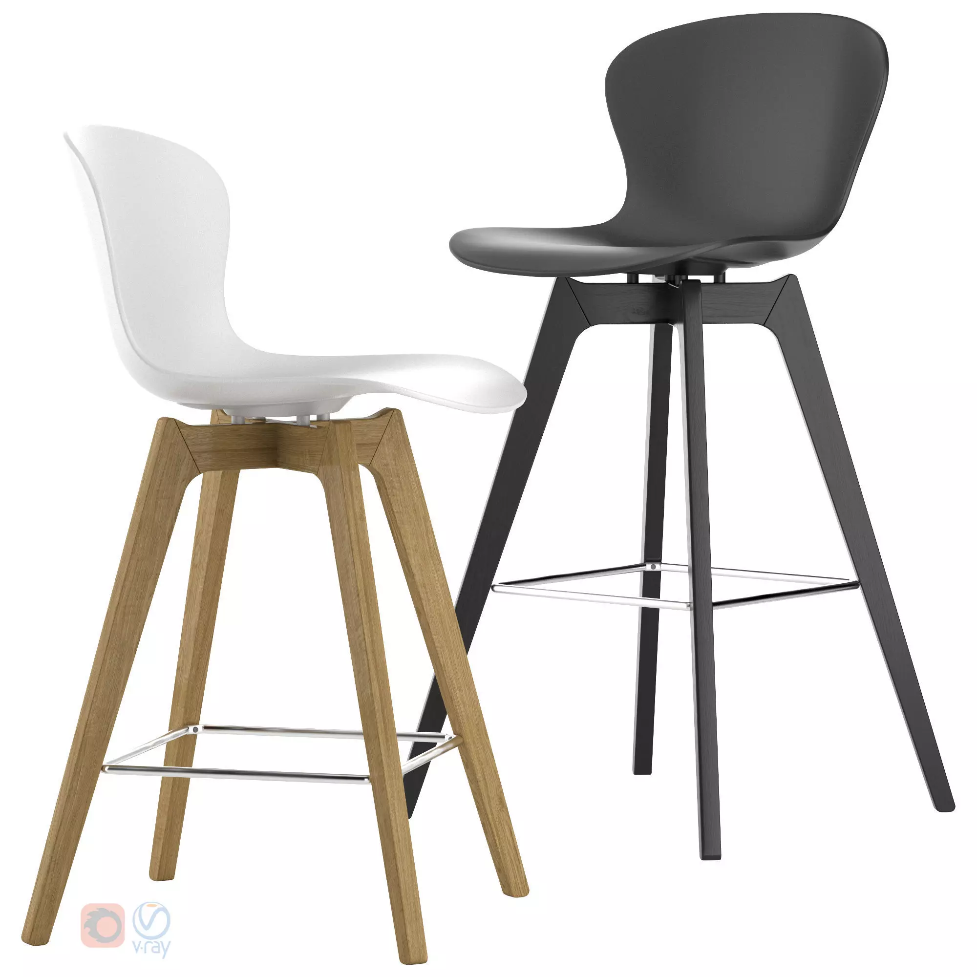 Boconcept - Adelaide barstool 3D model