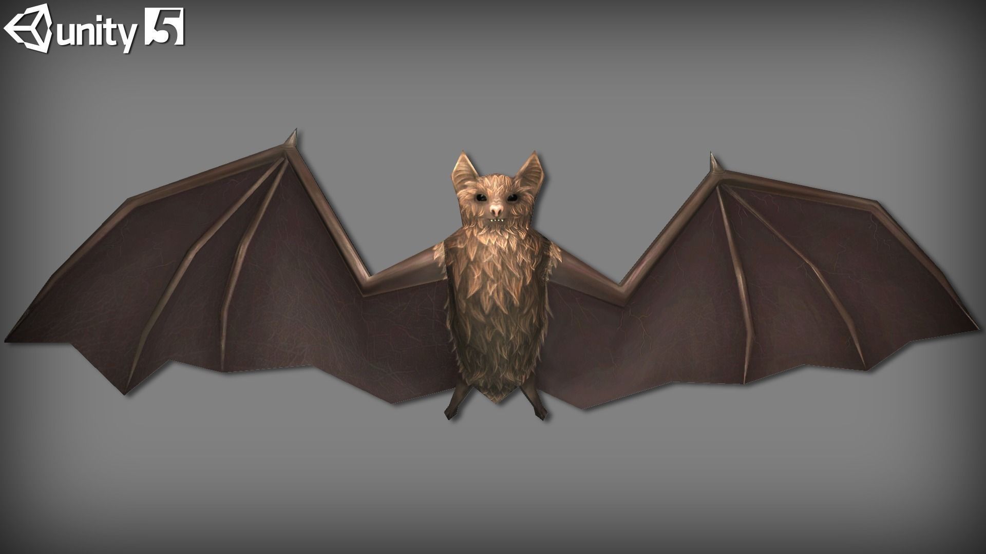 Animated Bats Pack Low-poly 3D model_4