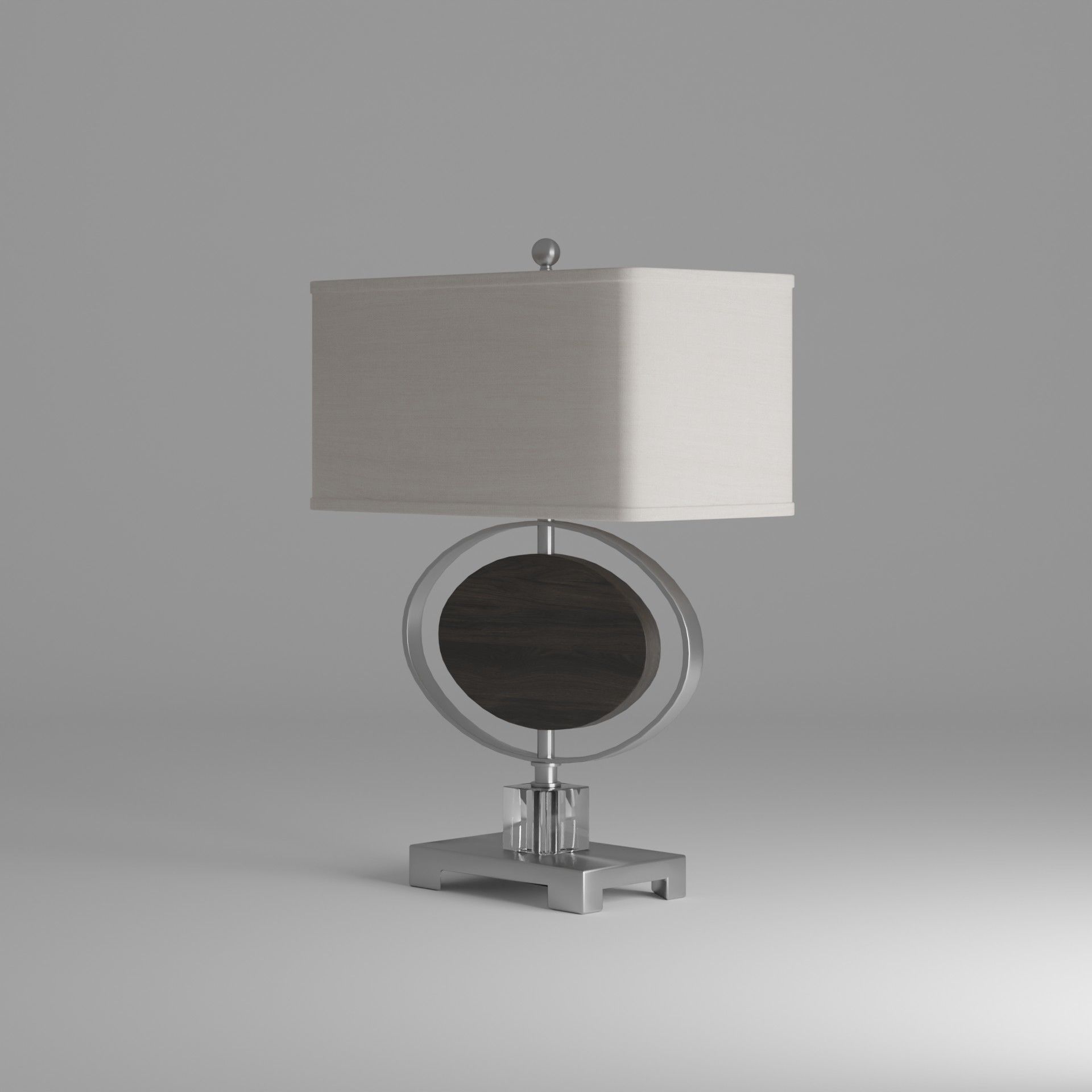 UTTERMOST MALIK TABLE LAMP 3D model_4