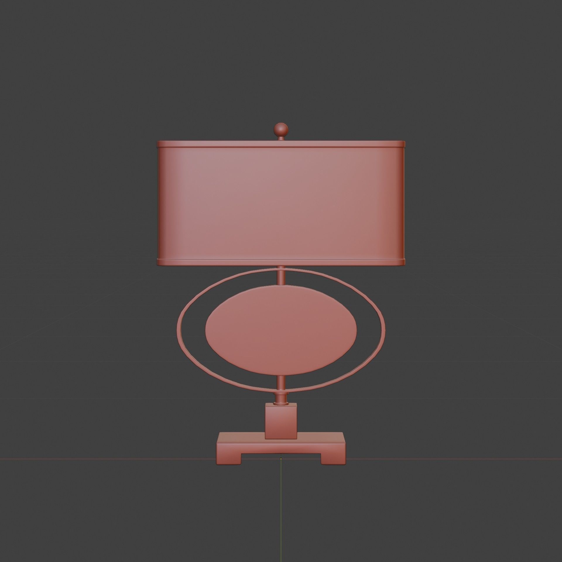 UTTERMOST MALIK TABLE LAMP 3D model_9