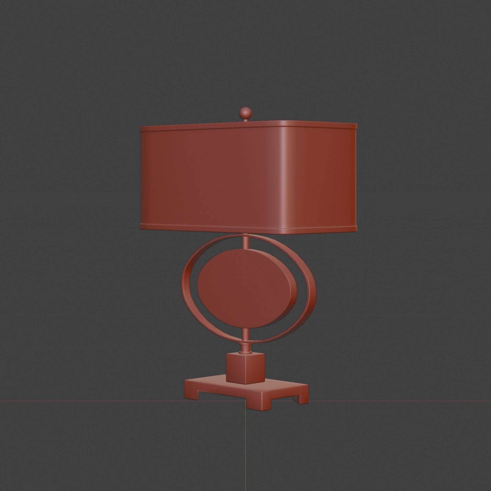 UTTERMOST MALIK TABLE LAMP 3D model_10
