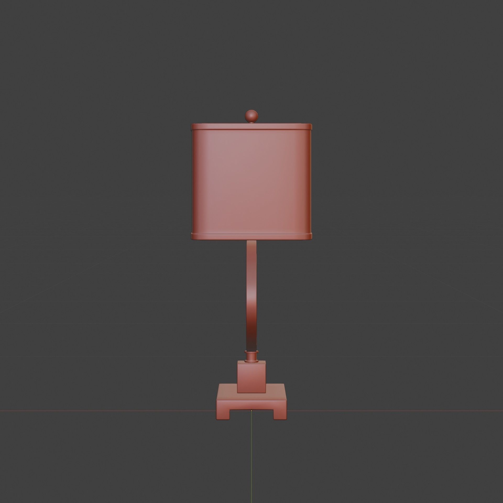 UTTERMOST MALIK TABLE LAMP 3D model_11