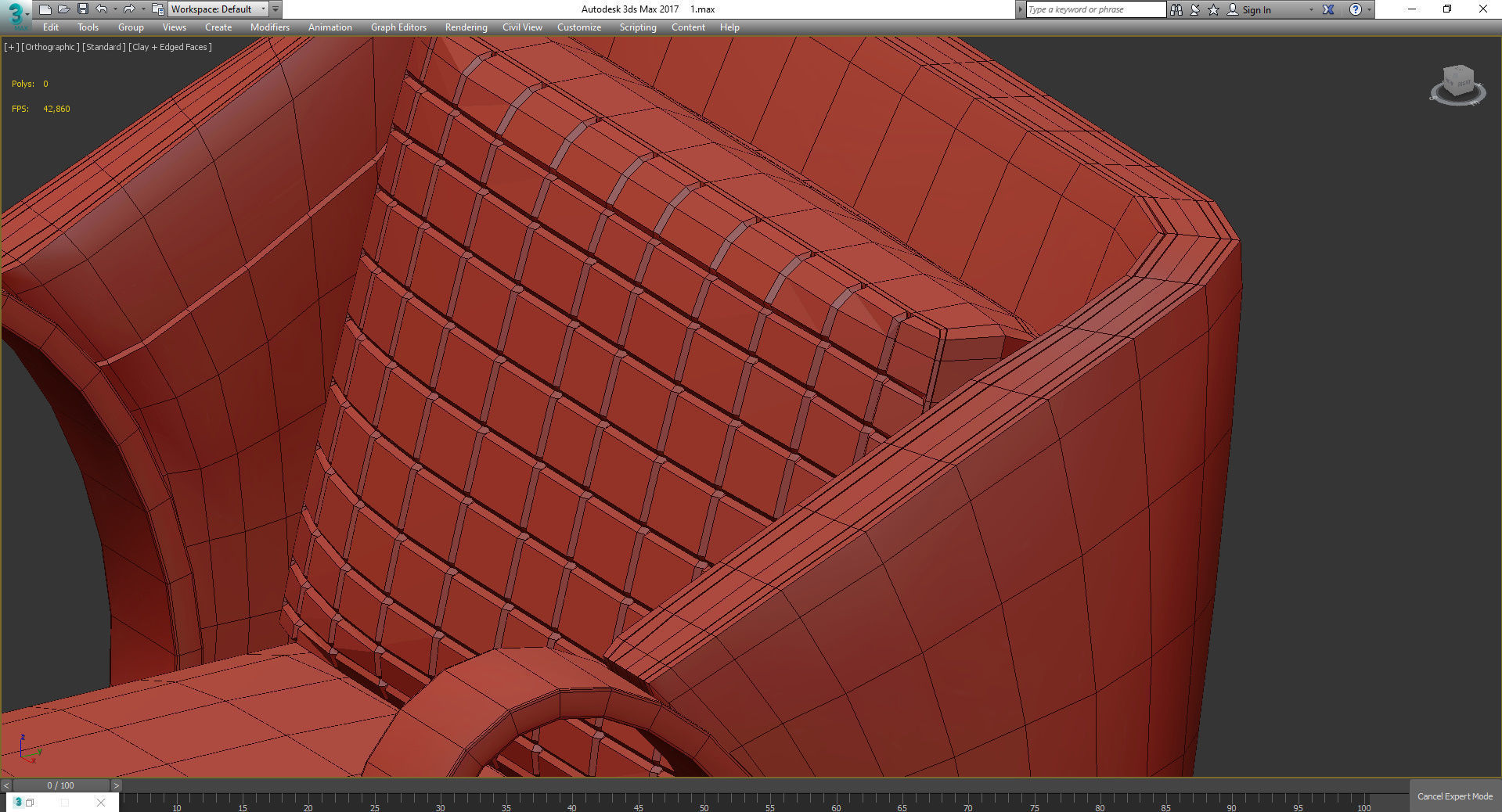 ULYSSE LA-747 3d model Low-poly 3D model_4