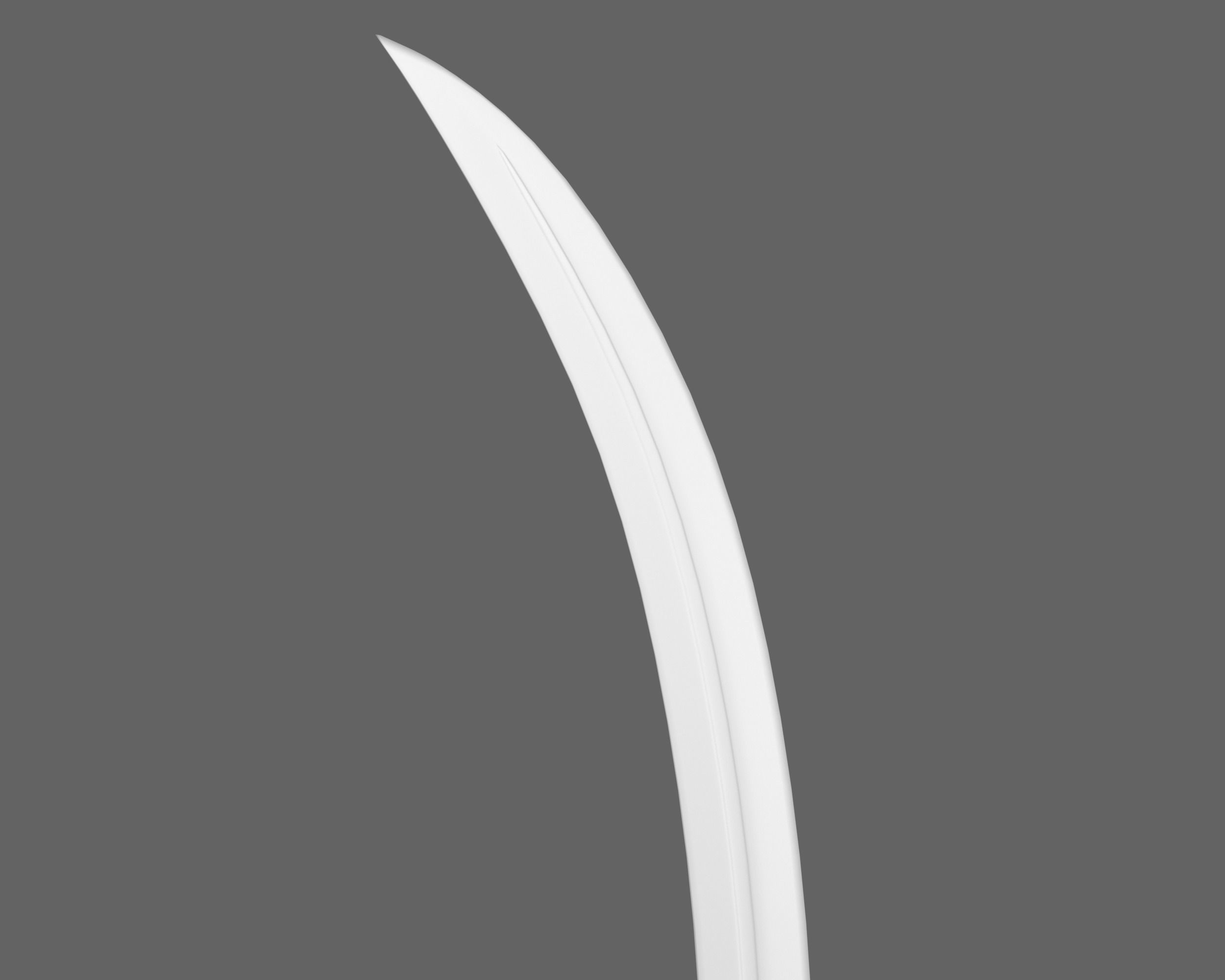 Ancient Indo Persian Khanjar Low-poly 3D model_9