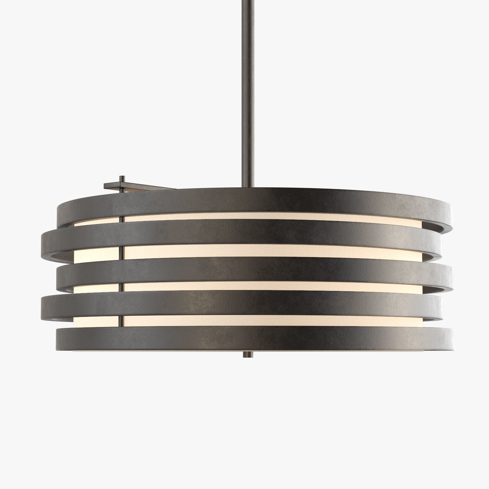 Kichler Roswell Three Light Pendant 3D model_2