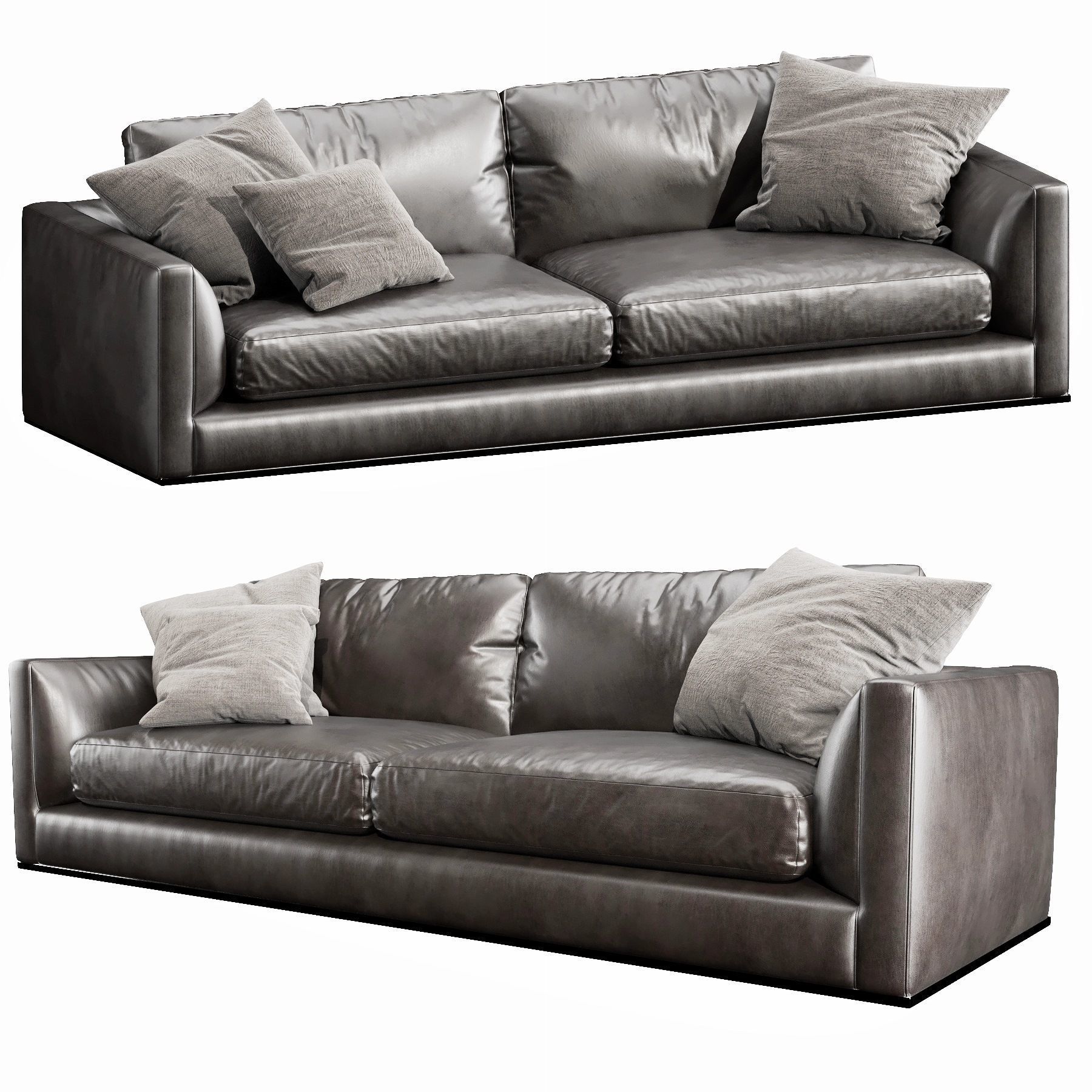 BB Italia Richard Sofa 3D model_2