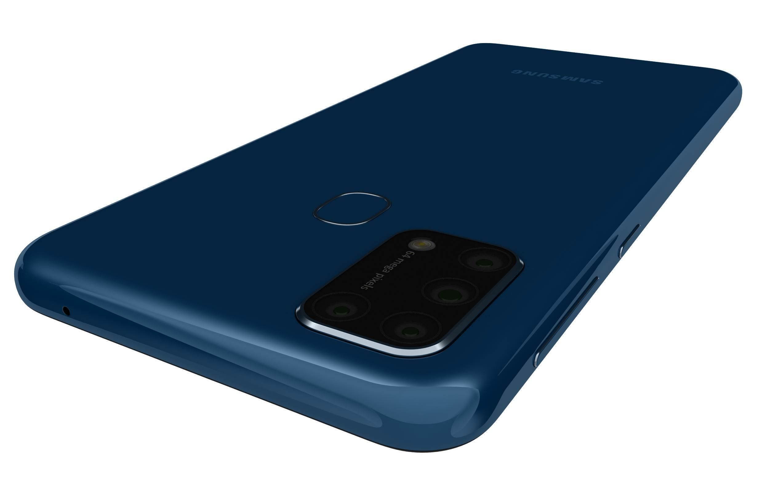 Samsung Galaxy M31 Blue 3D model_13