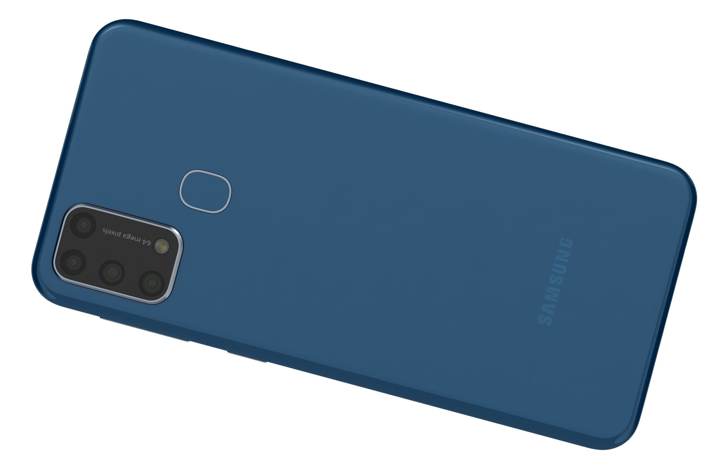 Samsung Galaxy M31 Blue 3D model_6