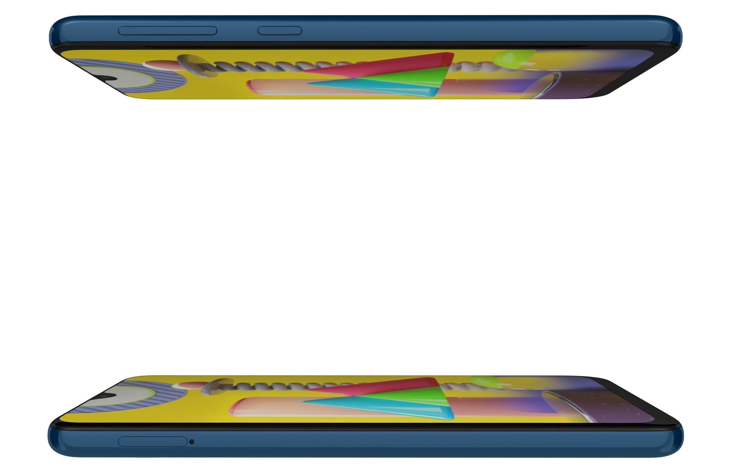 Samsung Galaxy M31 Blue 3D model_9