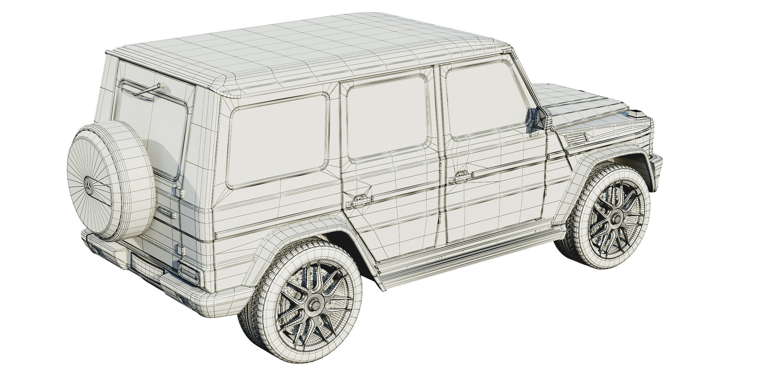 Mercedes-Benz G-Class 3D model_17