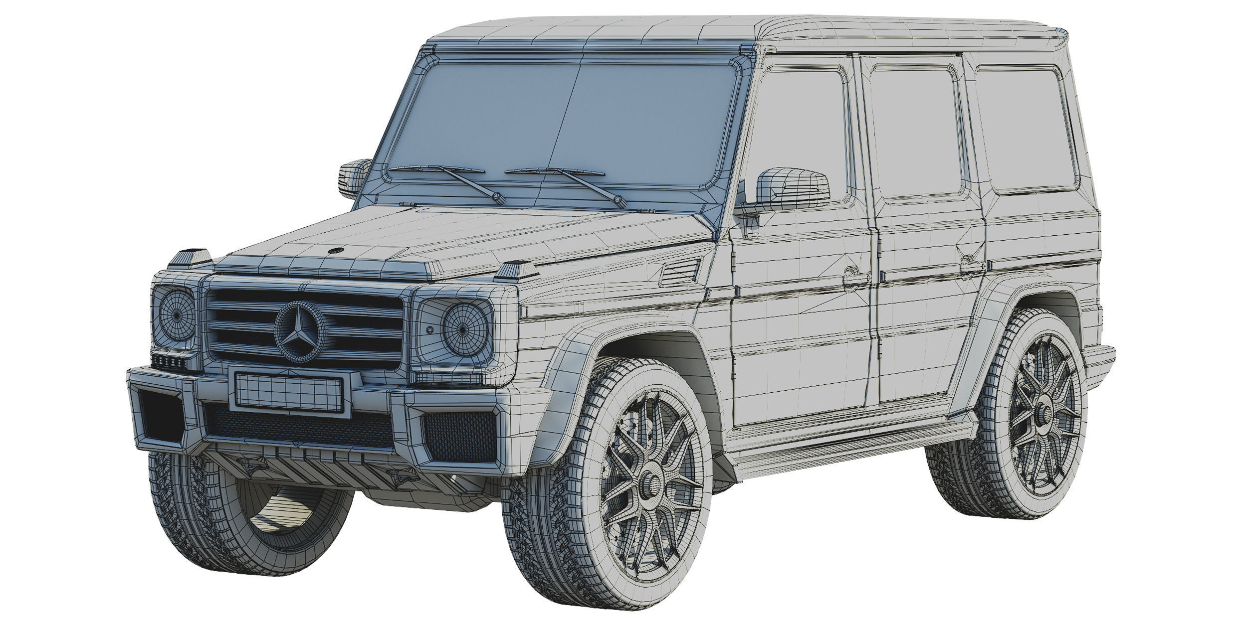 Mercedes-Benz G-Class 3D model_15