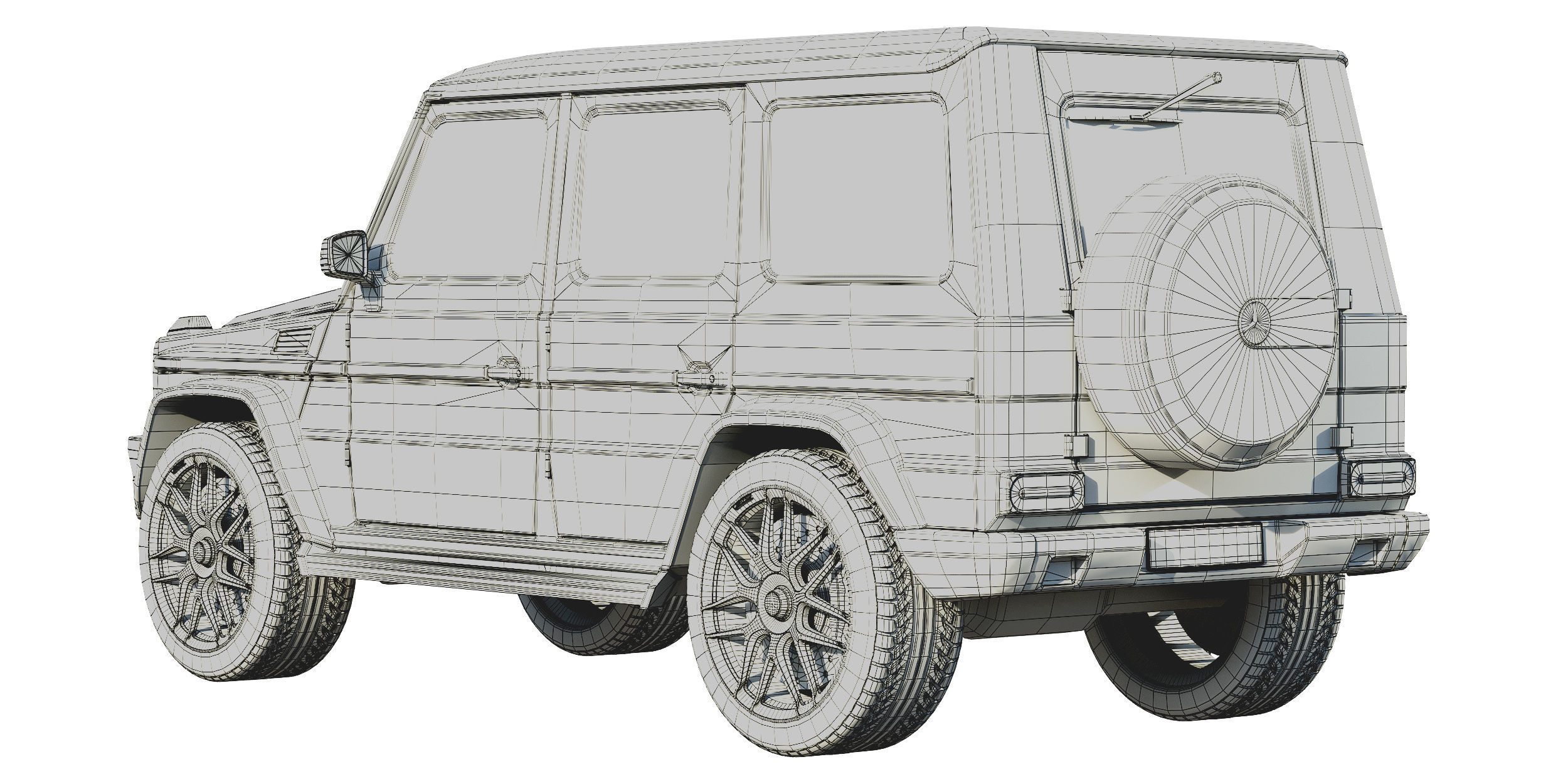 Mercedes-Benz G-Class 3D model_14