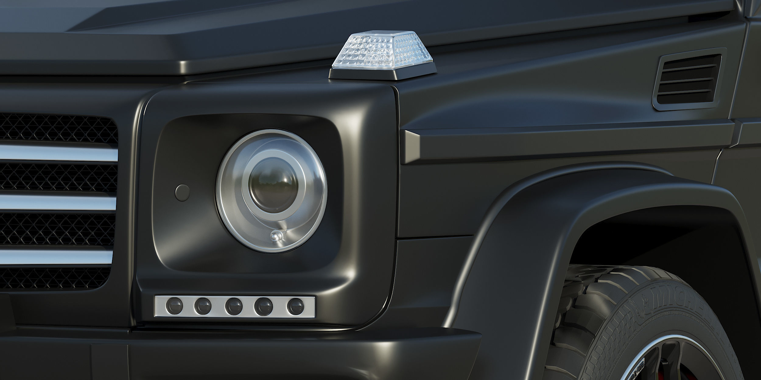 Mercedes-Benz G-Class 3D model_11