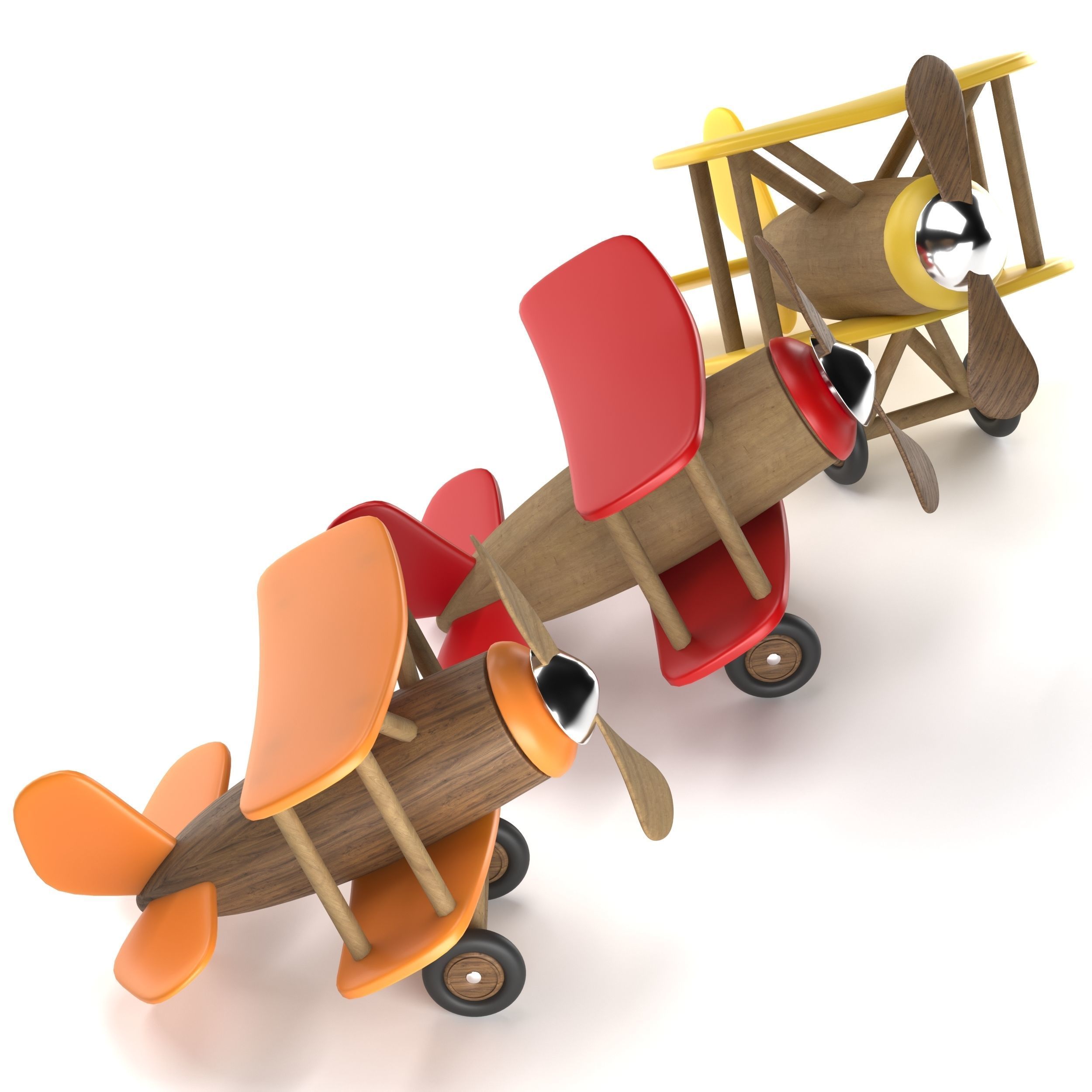 baby airplane 3D model_26