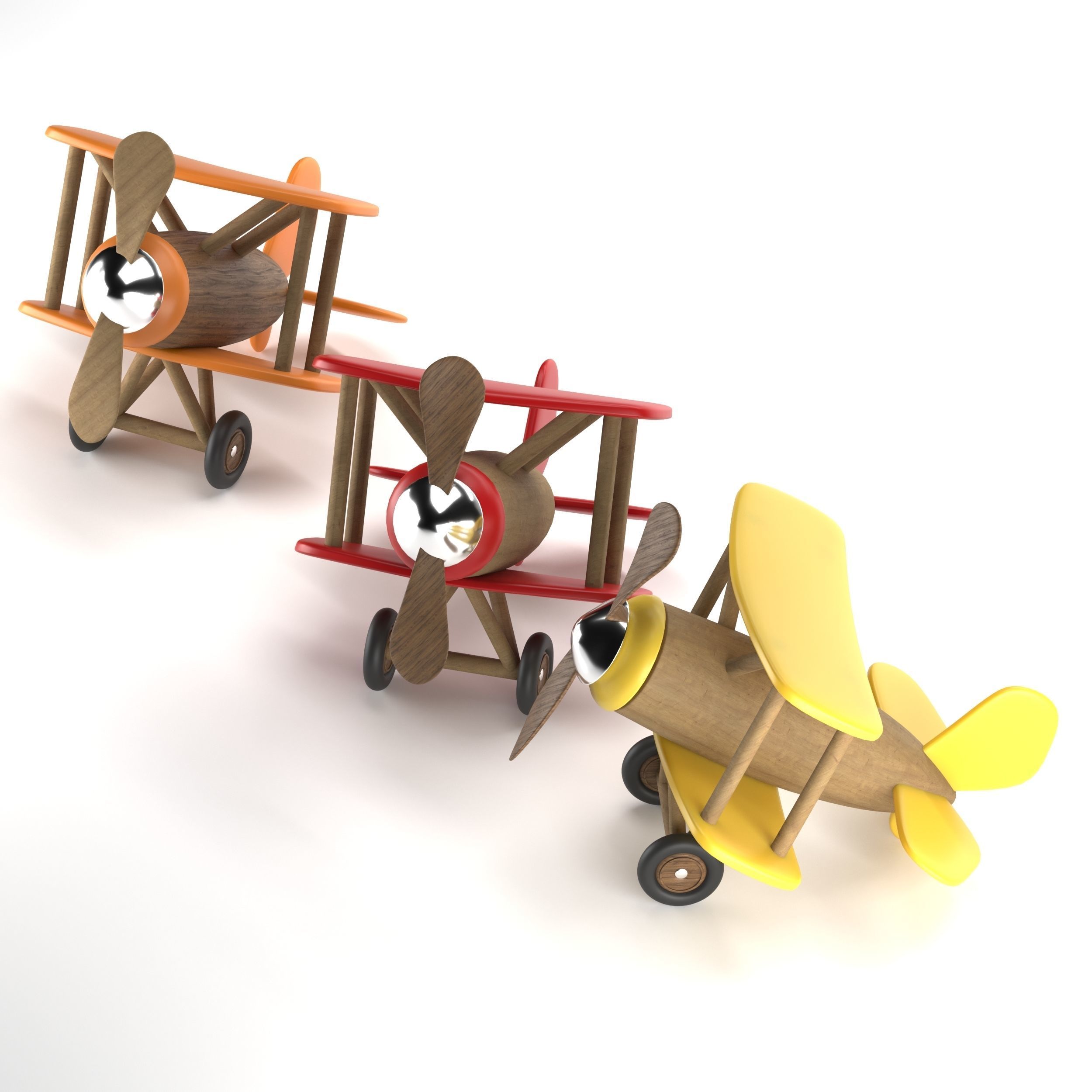 baby airplane 3D model_24