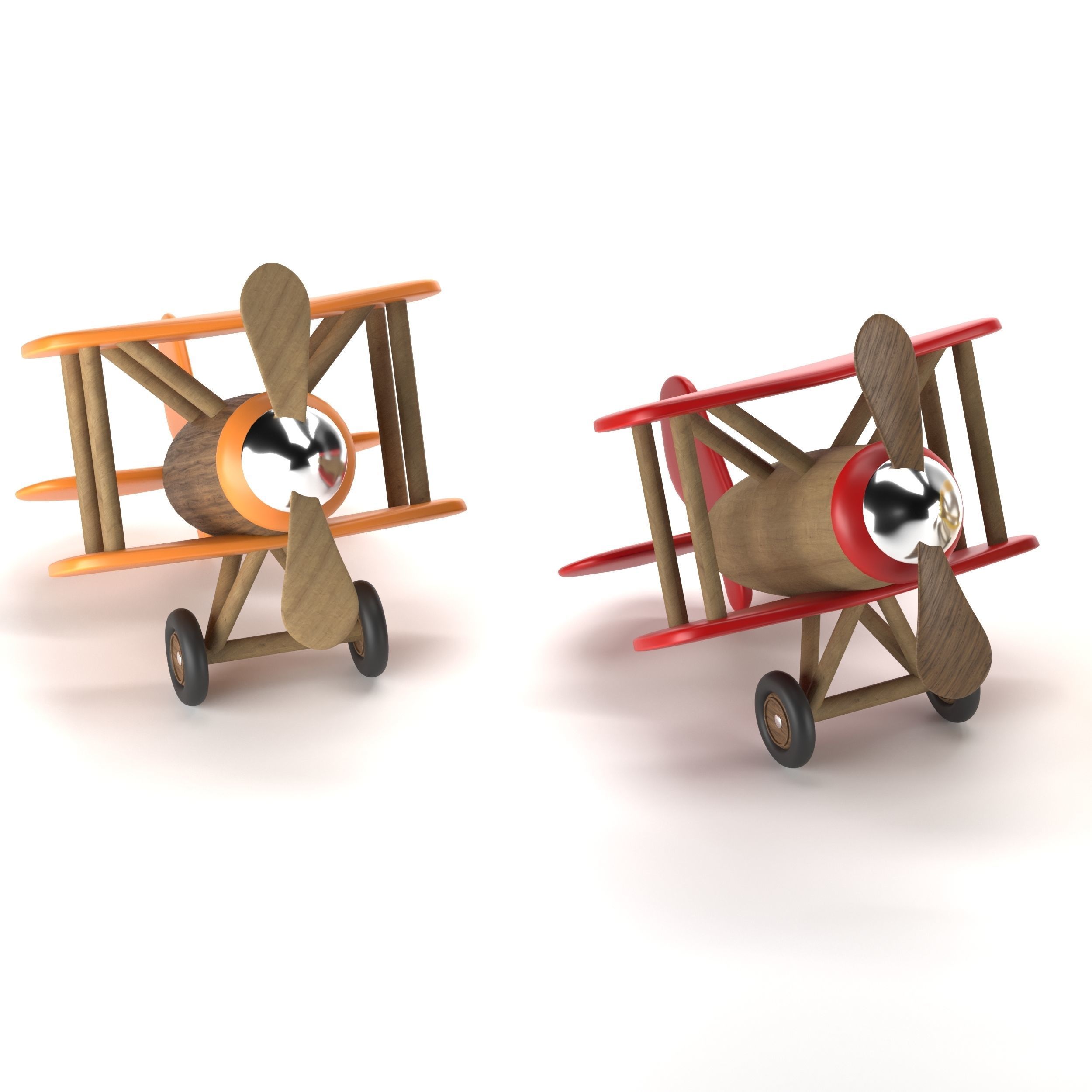 baby airplane 3D model_14