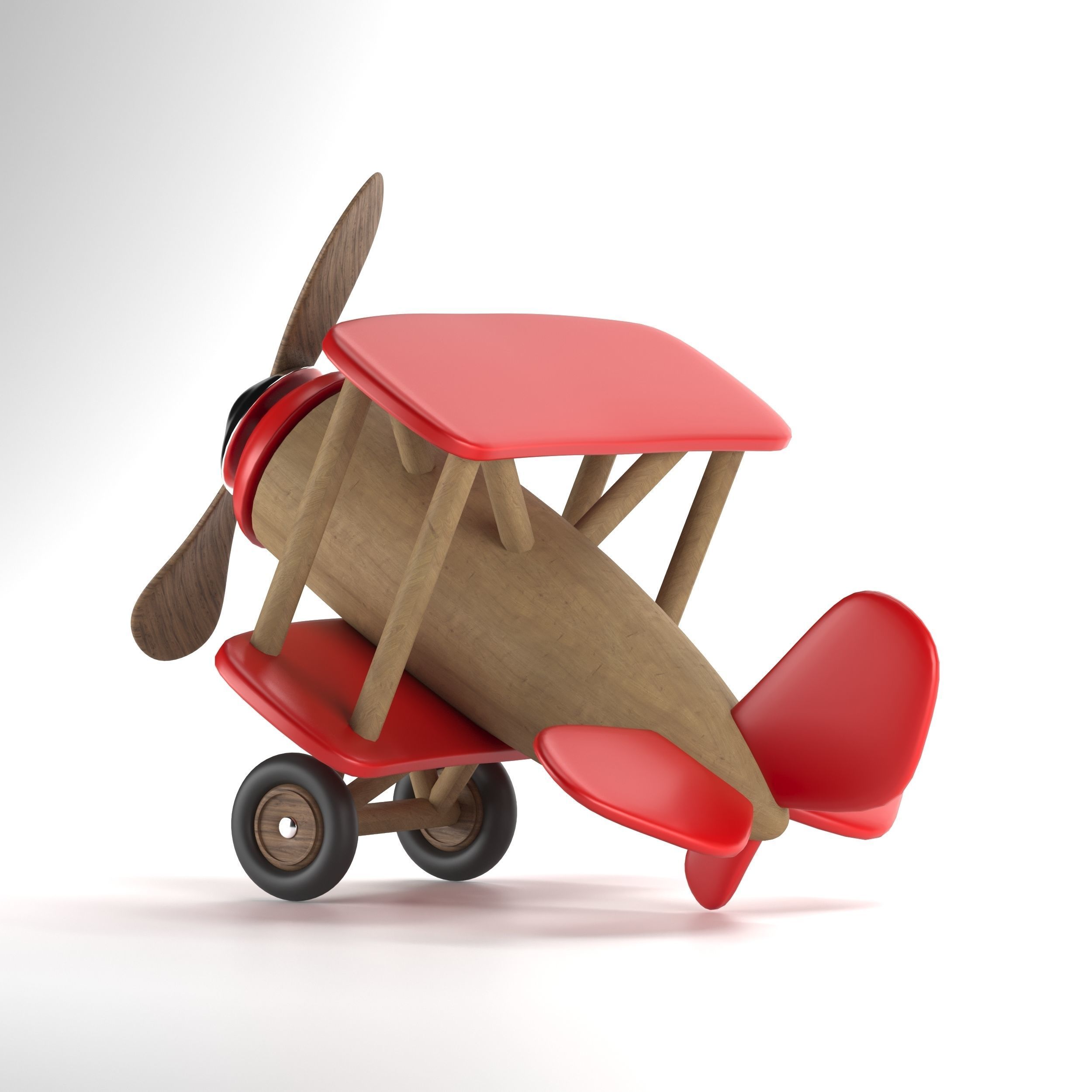 baby airplane 3D model_4