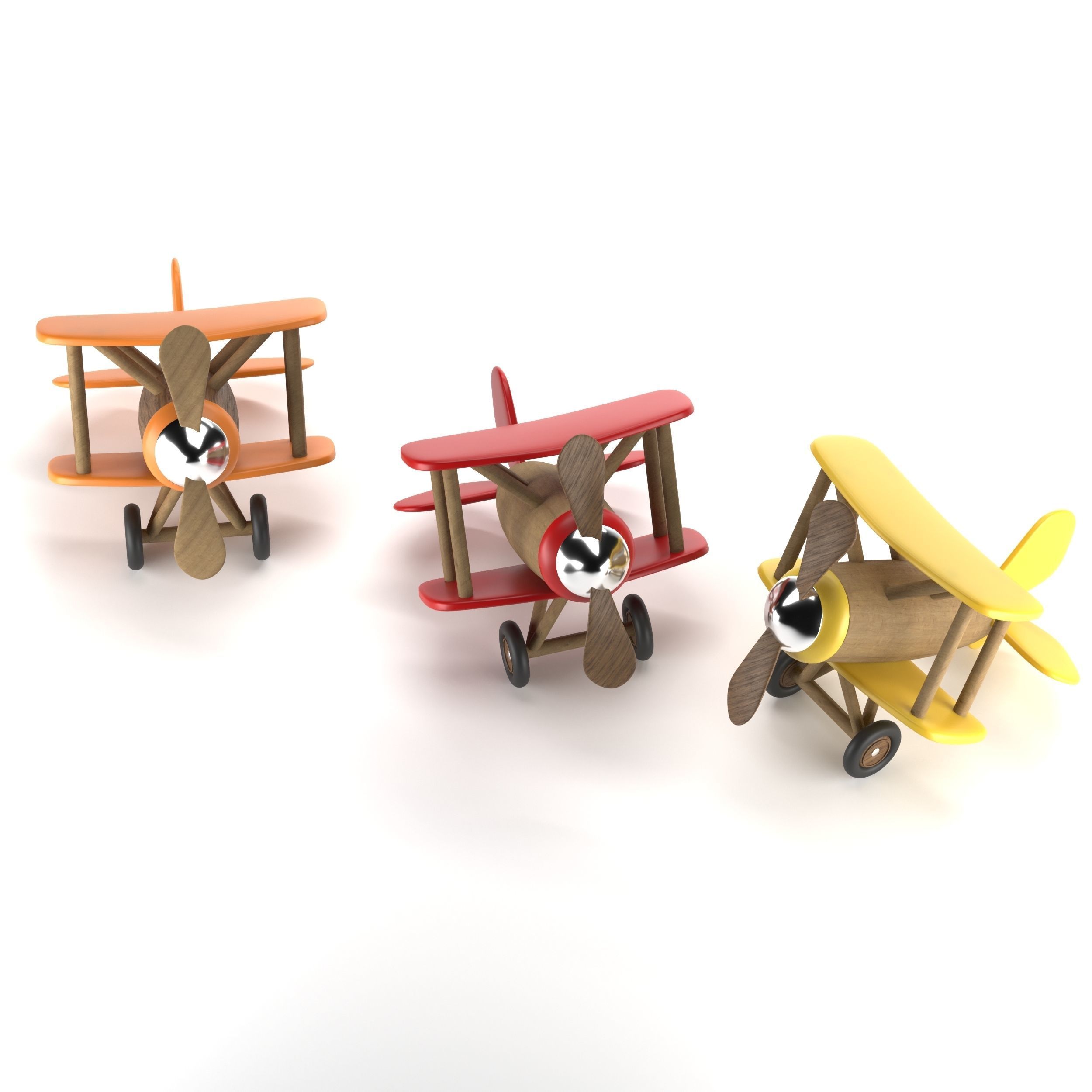 baby airplane 3D model_3