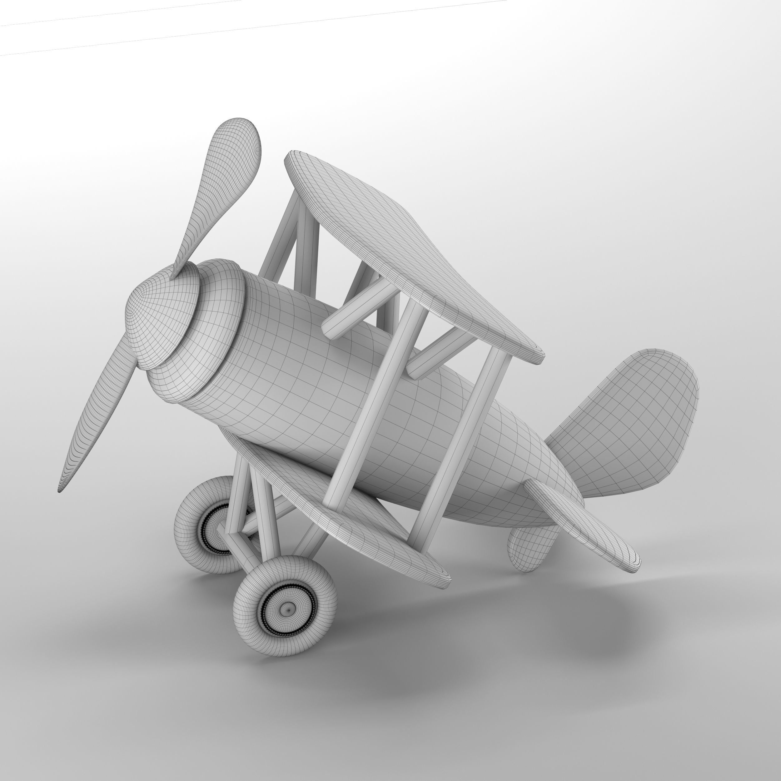baby airplane 3D model_19