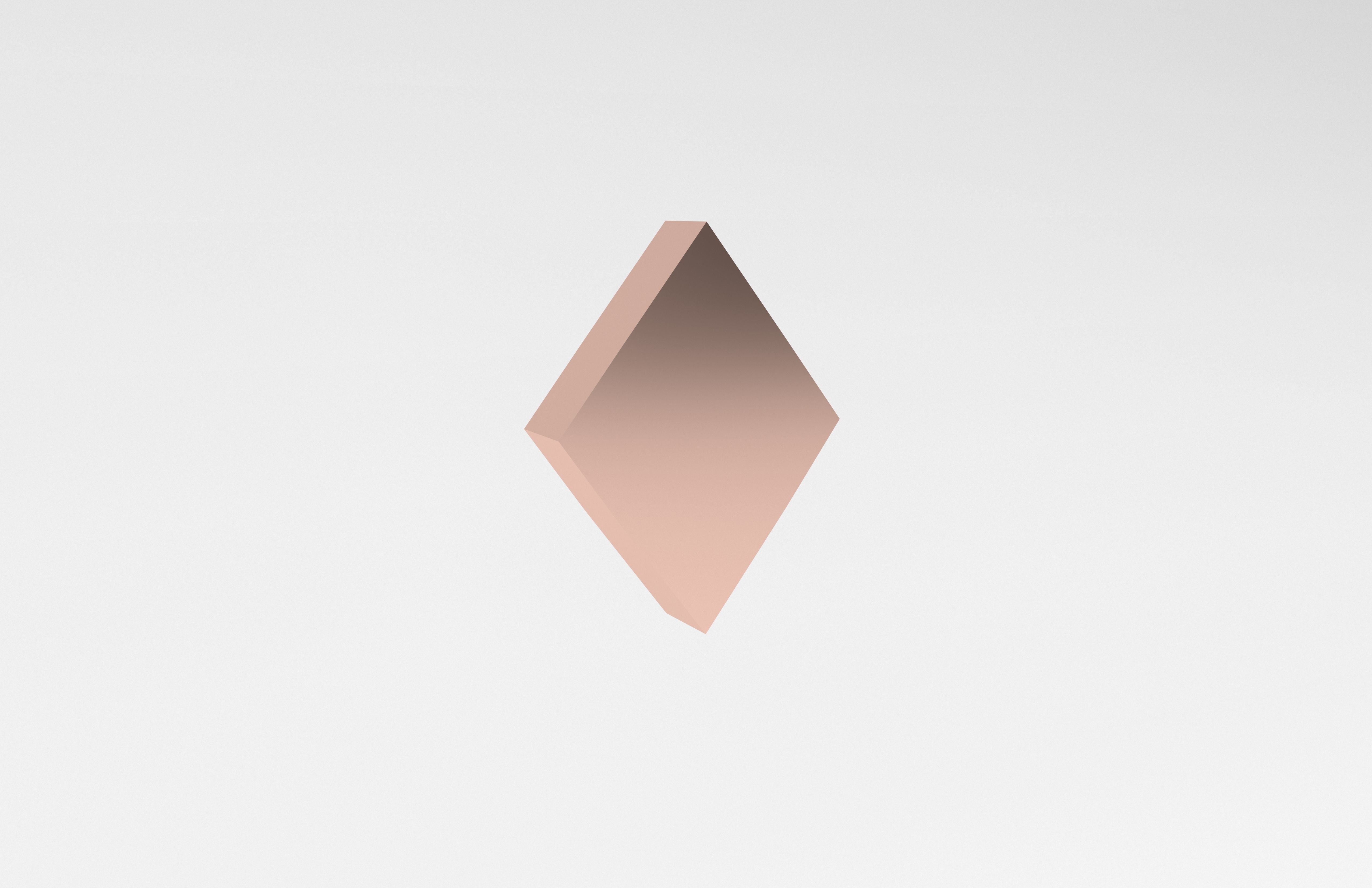 Poker Card Diamonds v1 004 Low-poly 3D model_2