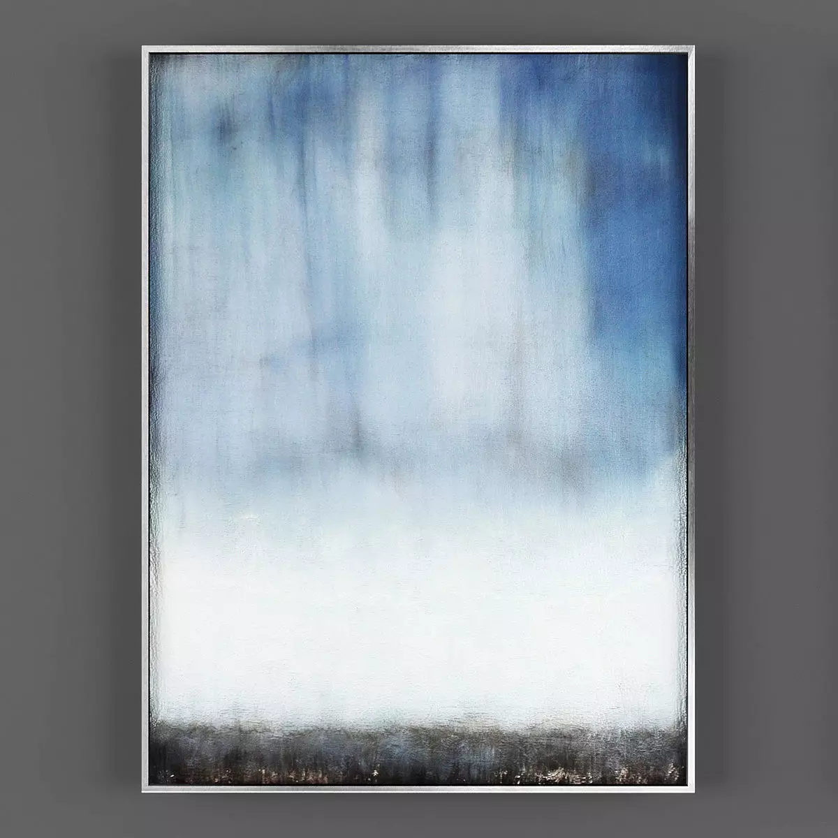 Art84 abstract painting hanging on wall Low-poly 3D model_0