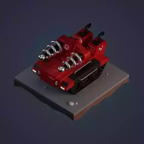 Tesla Tank Free 3D model