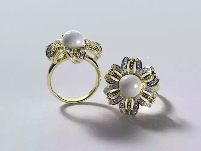  Cymberly Ring 3D print model