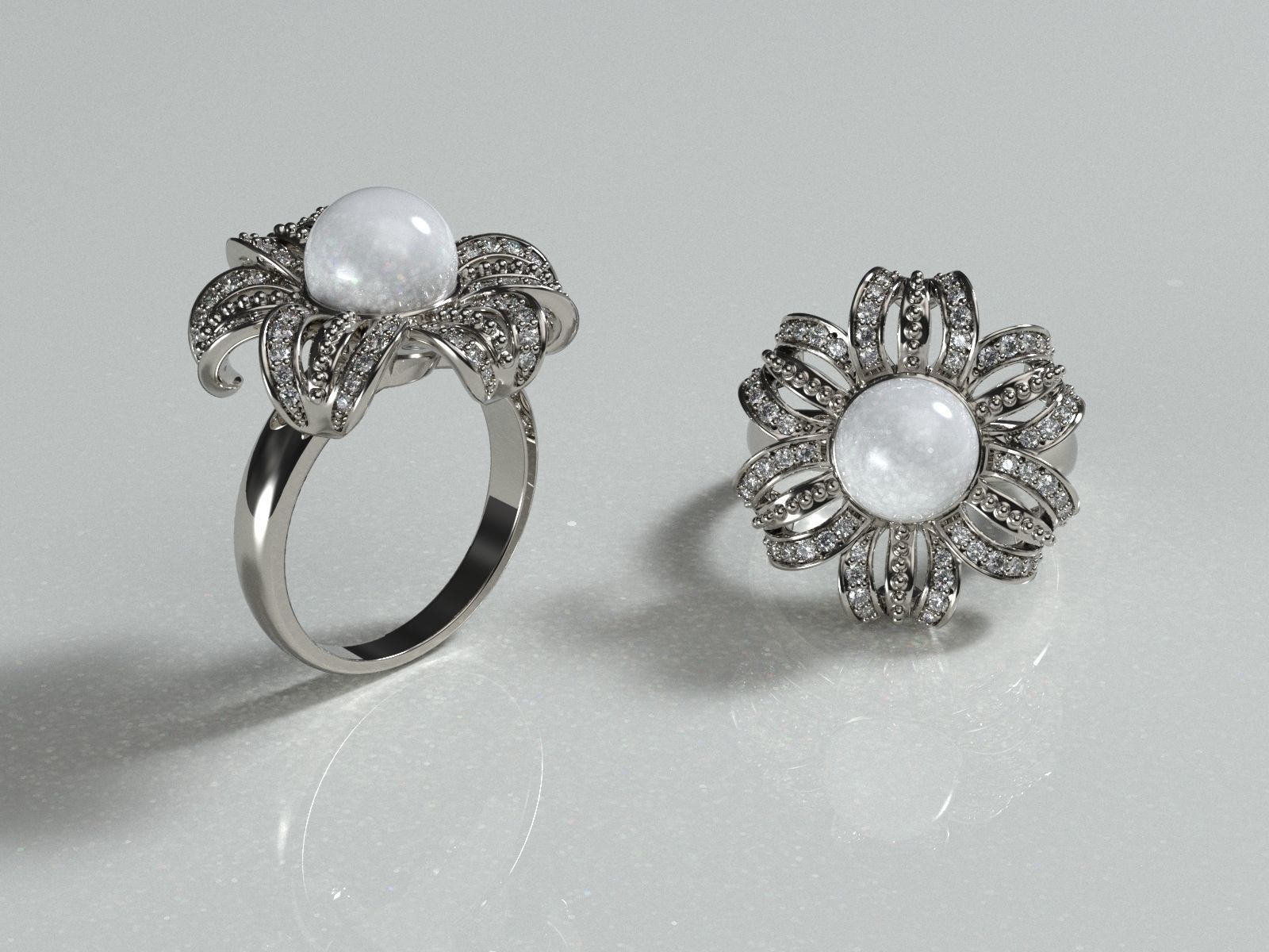 Cymberly Ring 3D print model_3