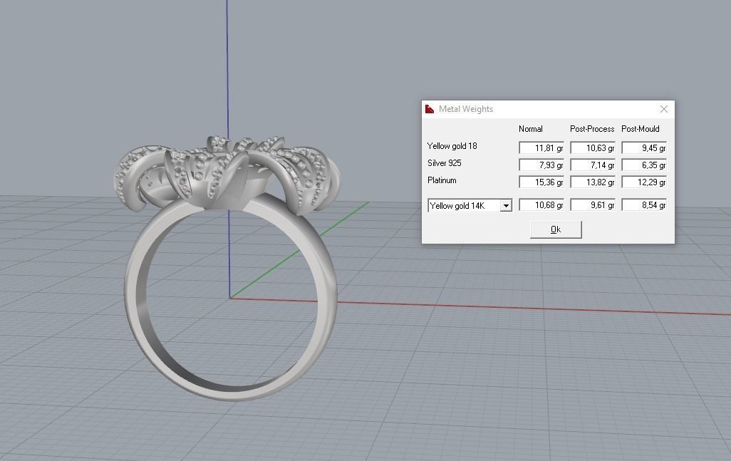 Cymberly Ring 3D print model_7