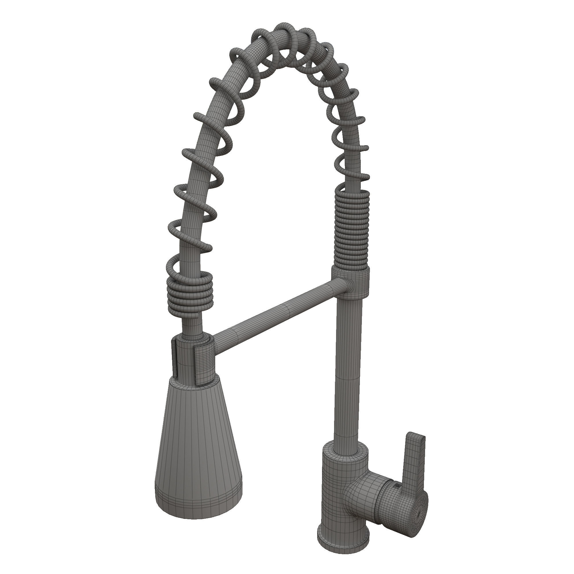 Kitchen faucet Free 3D model_2