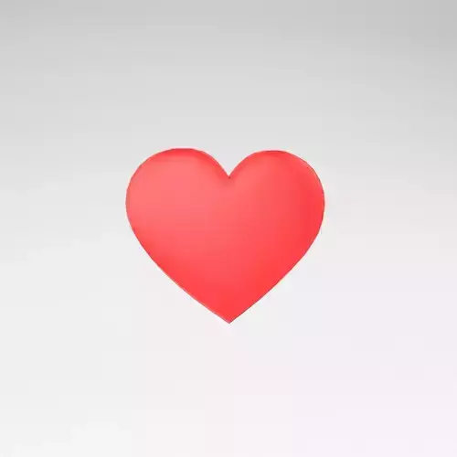 Poker Card Heart v1 001