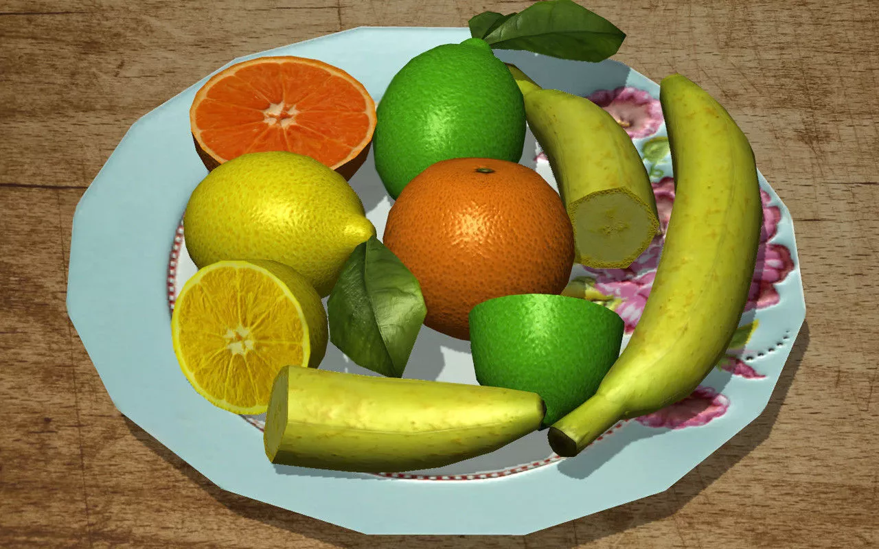 Citrus Fruits Pack Free low-poly 3D model
