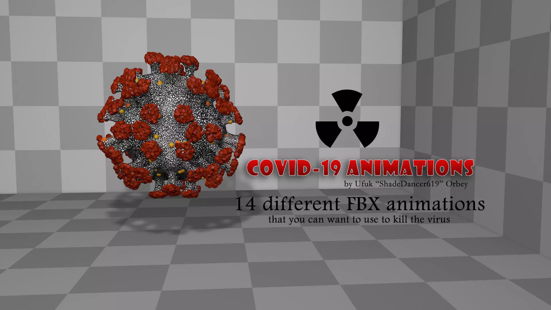 Virus Animations 3D model_0
