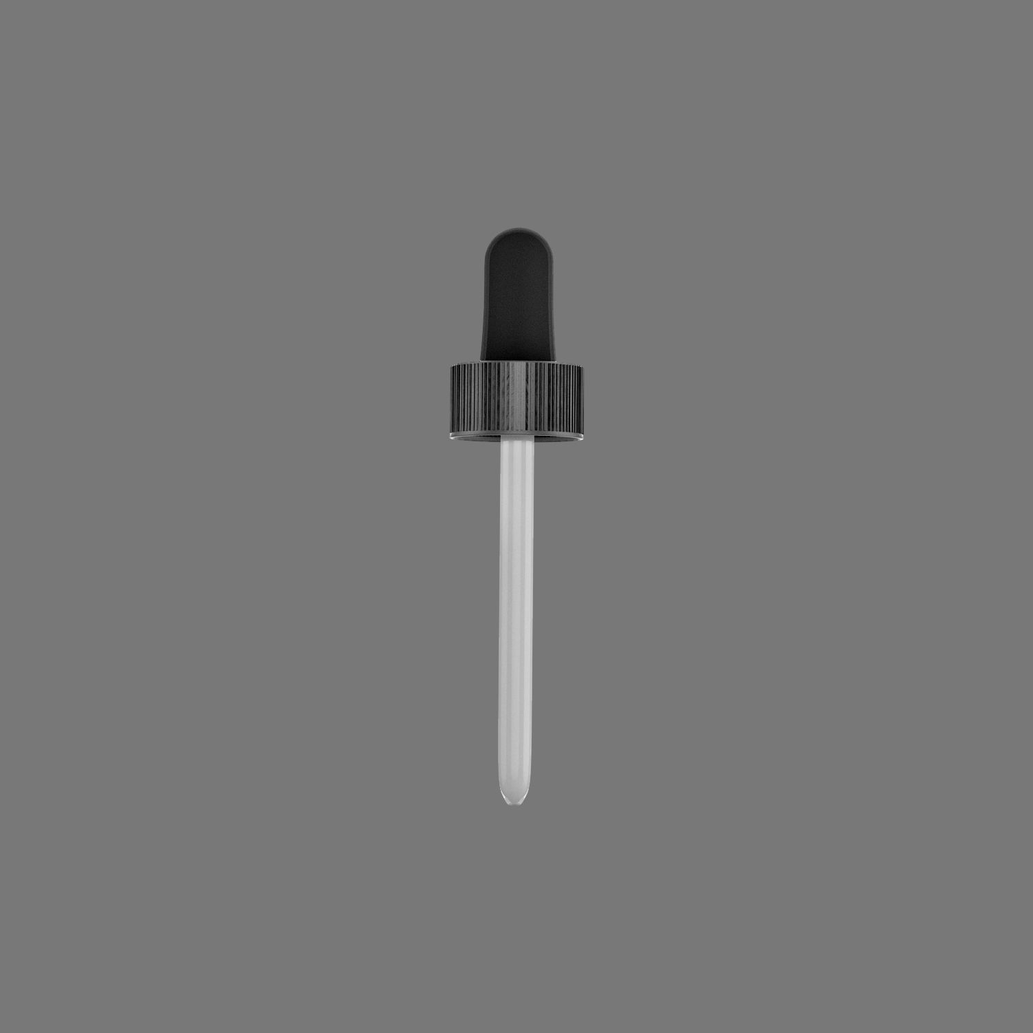 3d Dropper Bottle Low-poly 3D model_3