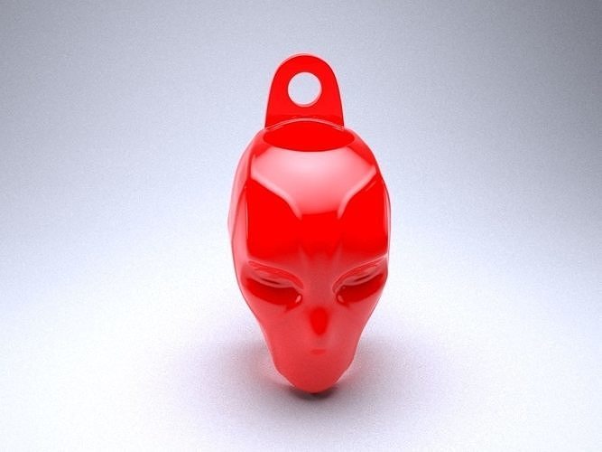 Stylized mouthpiece Deadpool 3D print model